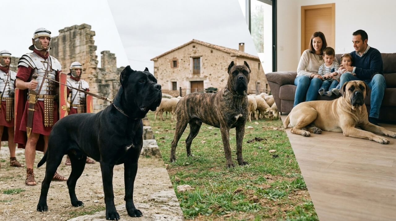 Origen e historia del Cane Corso: del ejército romano al hogar moderno