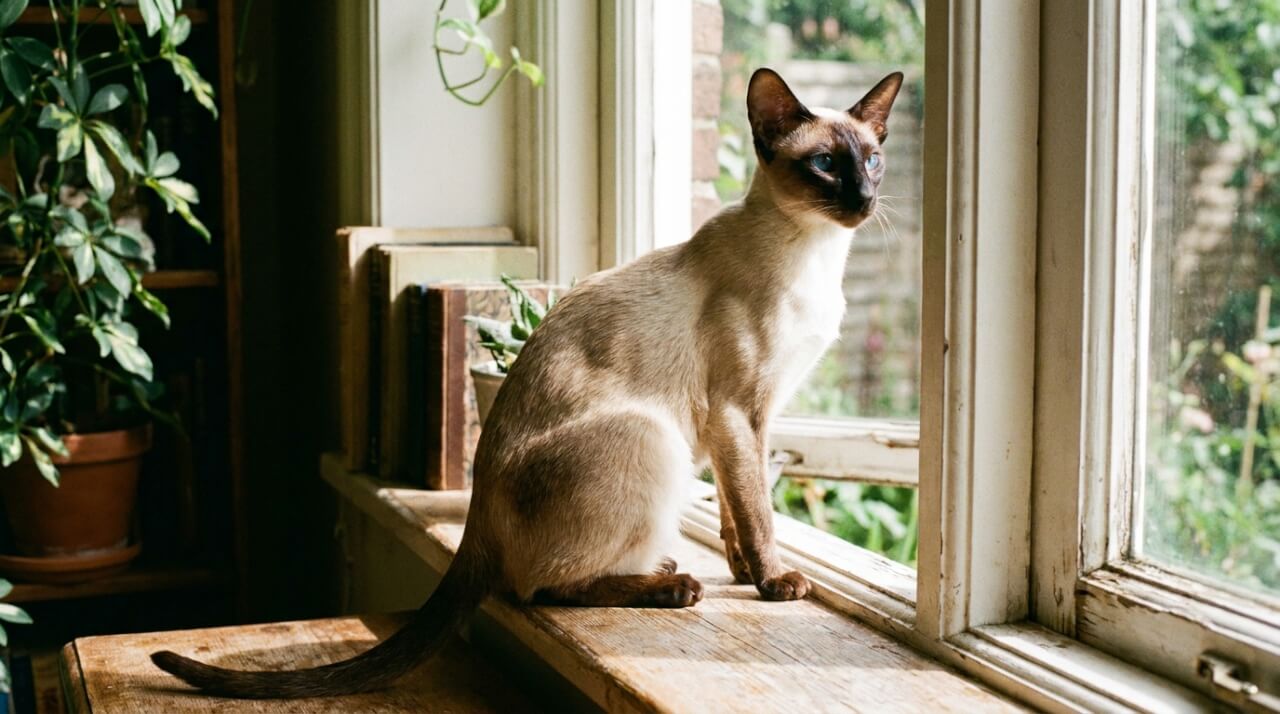 Características físicas de la gata siamesa: más allá del color por puntos