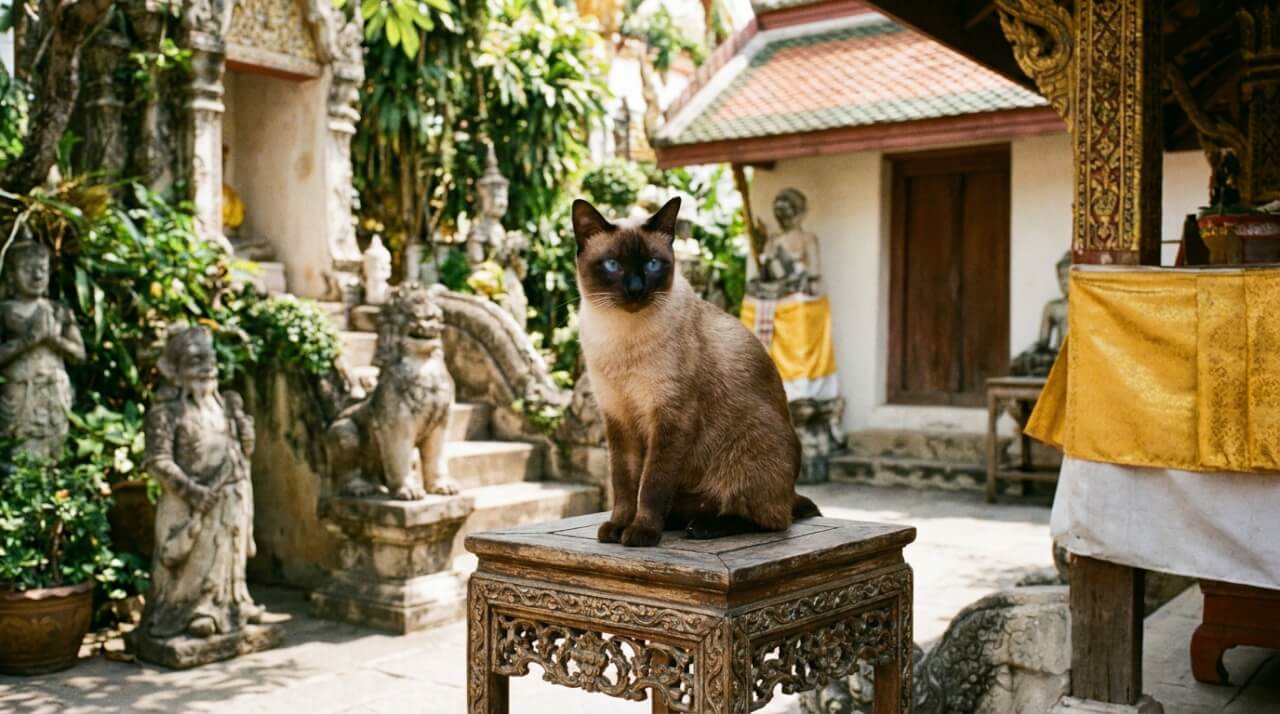 Origen e Historia del Gato Siamés: Una Raza con Siglos de Realeza