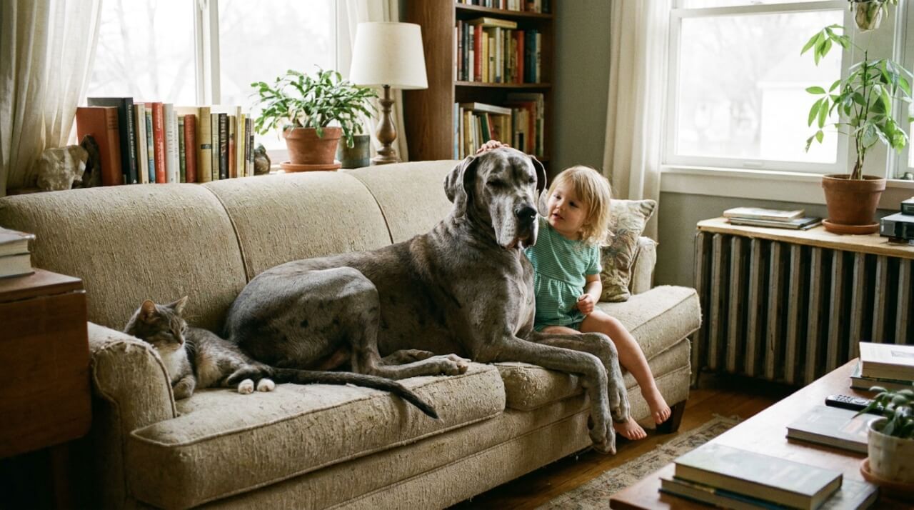 Temperamento y Carácter: El Gigante Gentil que Vive en Casa