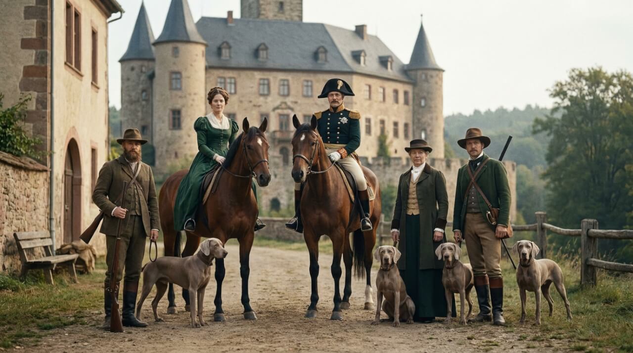 Origen e Historia del Weimaraner: El Perro de los Nobles Alemanes