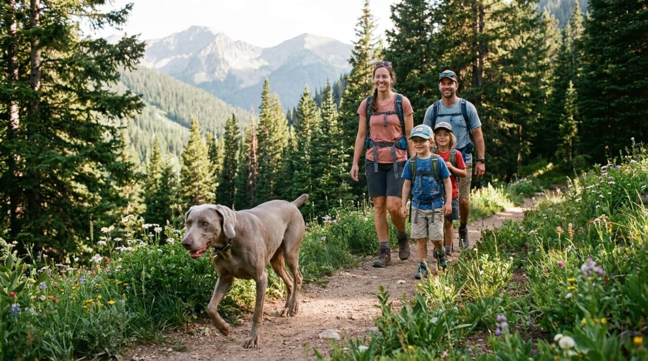 Weimaraner: Guía Completa del Perro Gris Fantasma para Familias Activas