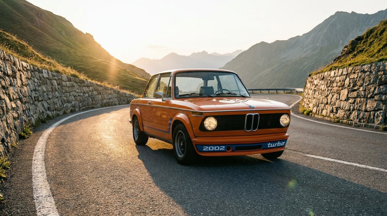 La BMW 2002 Turbo de 1973 : Première Voiture de Série Turbocompressée au Monde