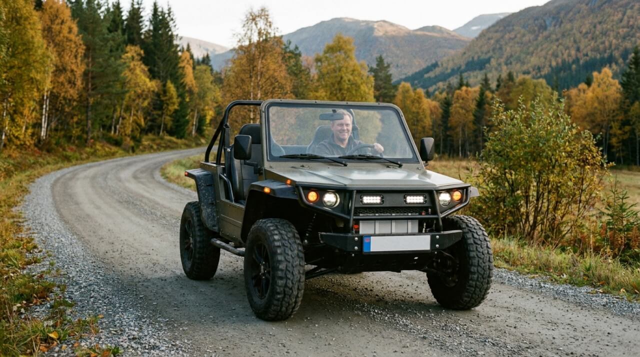 Qu'est-ce qu'un buggy électrique adulte homologué route ?