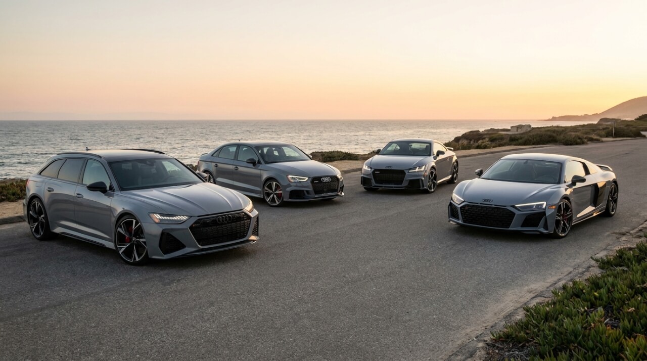 Sur quels modèles Audi retrouve-t-on le gris Nardo ?