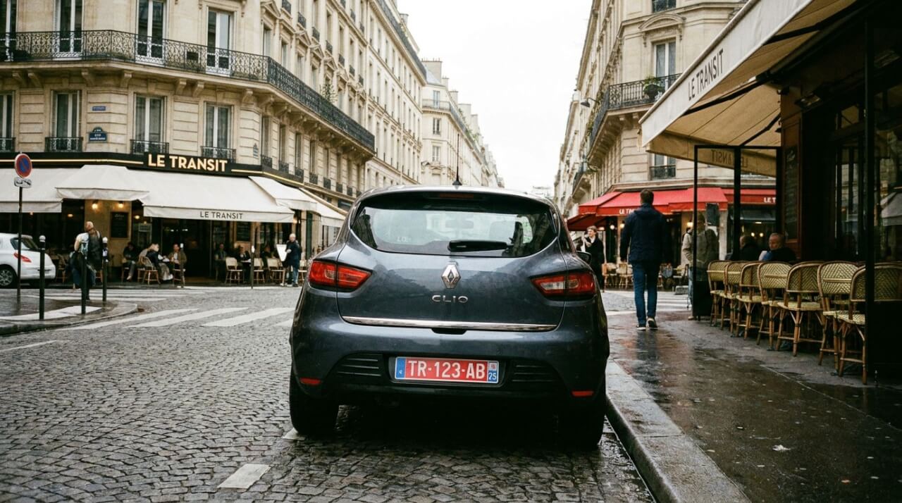 Qu'est-ce qu'une plaque d'immatriculation TR en France ?