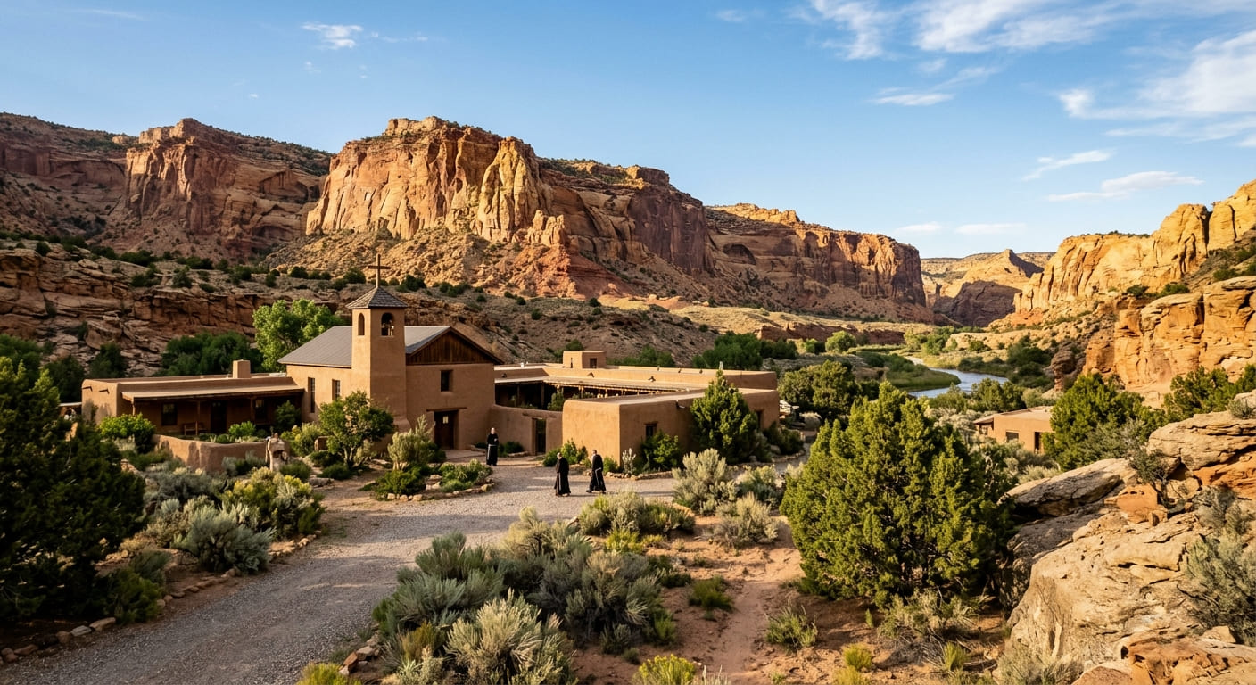 Christ in the Desert Monastery : dormir chez les moines et 4 erreurs à éviter
