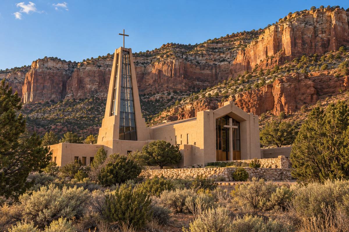 Où se trouve Christ in the Desert Monastery et comment y aller ?