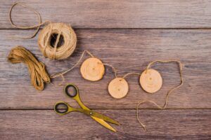 Décoration DIY corde de jute