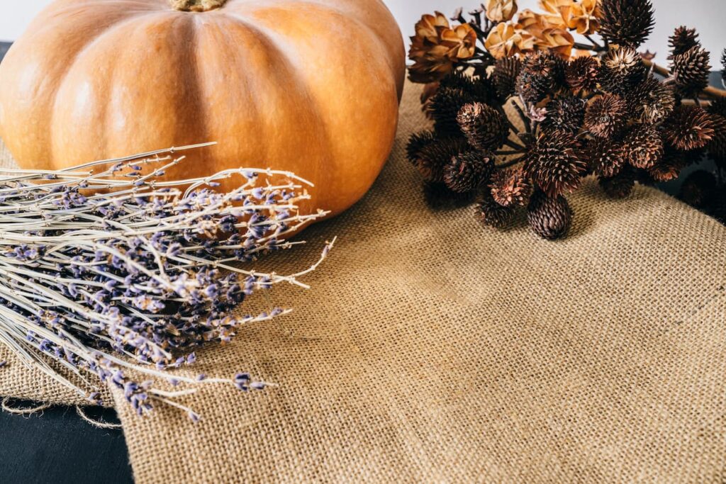 halloween et toile de jute
