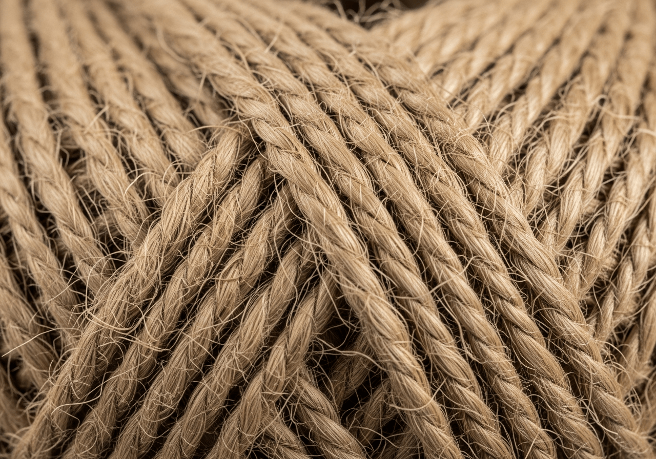 ficelle de jute - détail pratique
