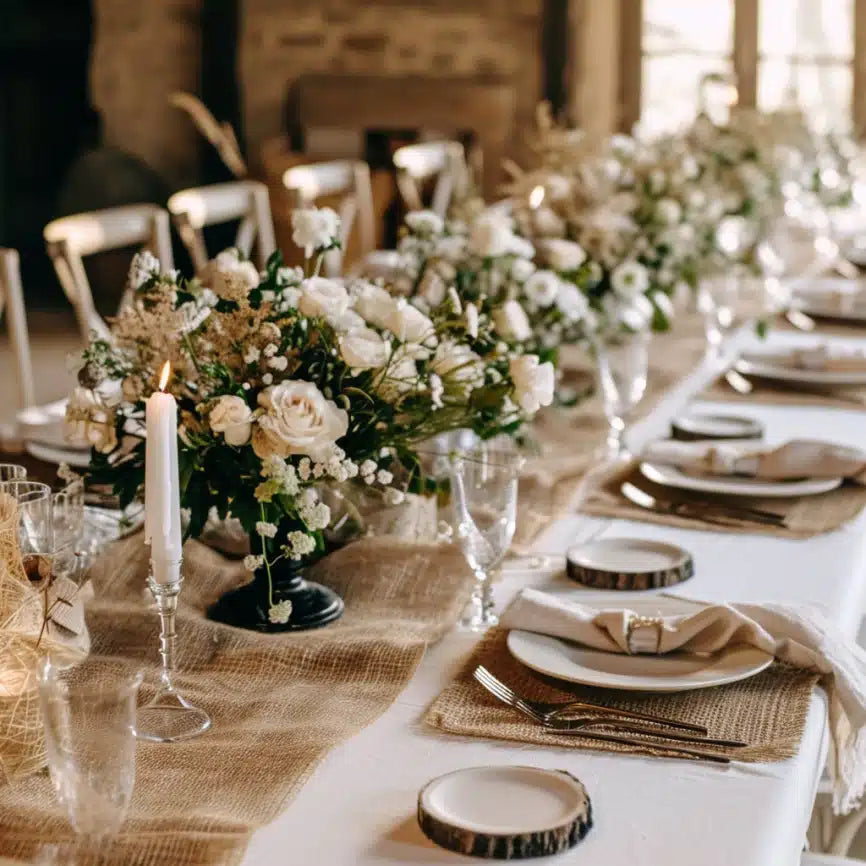 Table de Mariage En Toile de Jute : Le Guide