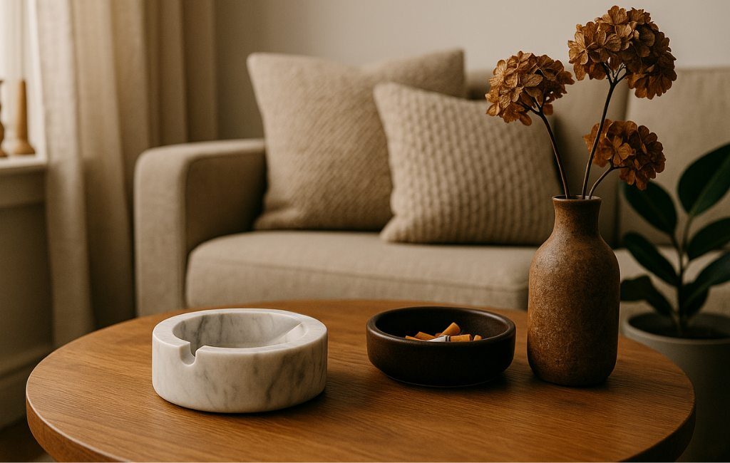 Le cendrier : l'objet inattendu qui s’invite dans la déco