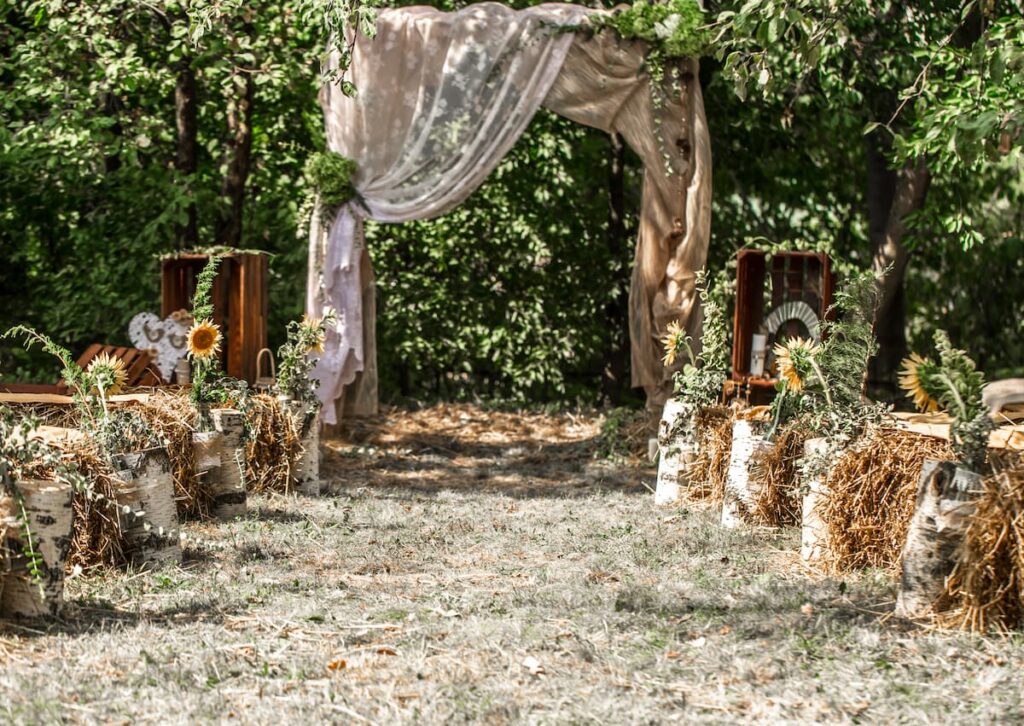 décoration mariage naturelle