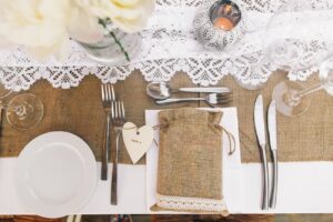 Pochettes Couvert Jute : Élégance Naturelle pour Votre Table