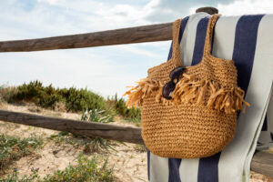 sac plage en jute