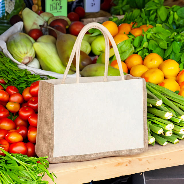 Sac cabas toile de jute