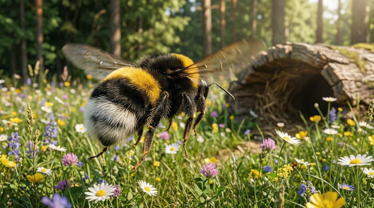 Reconnaître un bourdon : morphologie, vol et habitat