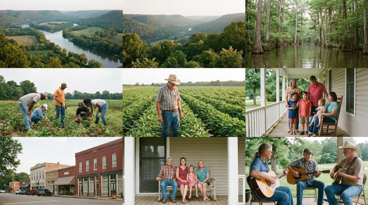 Présentation générale de l'Arkansas : un État au cœur du Sud américain
