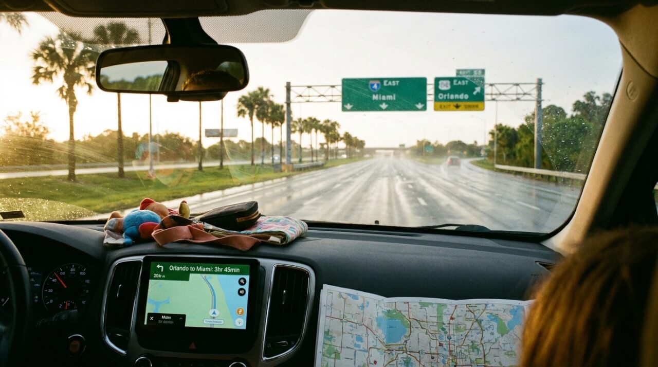 Distance Orlando-Miami : Combien de temps vraiment ? Guide complet 2024