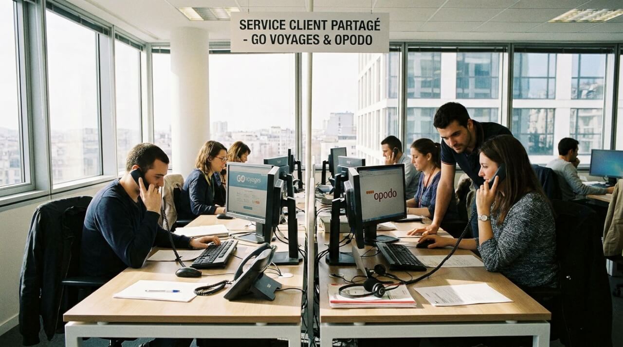 Pourquoi GO Voyages et Opodo partagent le même service client