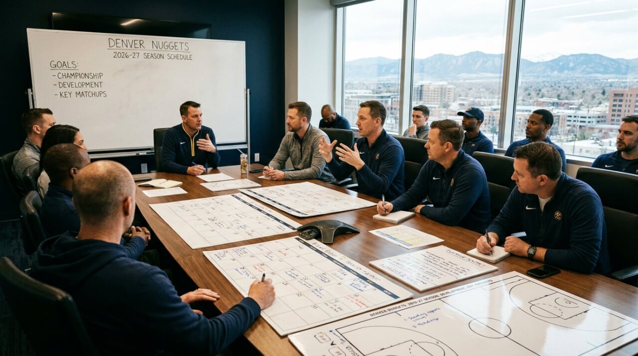 Programmation Nuggets Denver 2026-27 : calendrier, enjeux et ambitions NBA