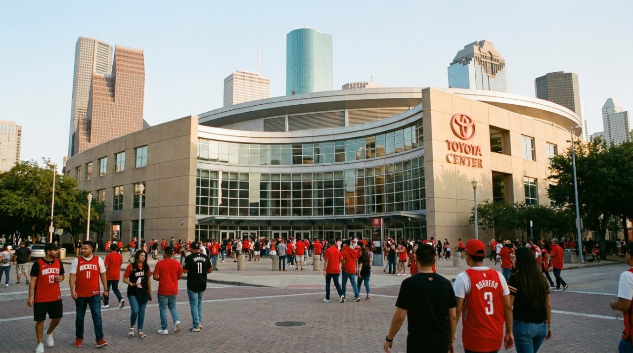 Le Toyota Center : le temple des Rockets à Houston