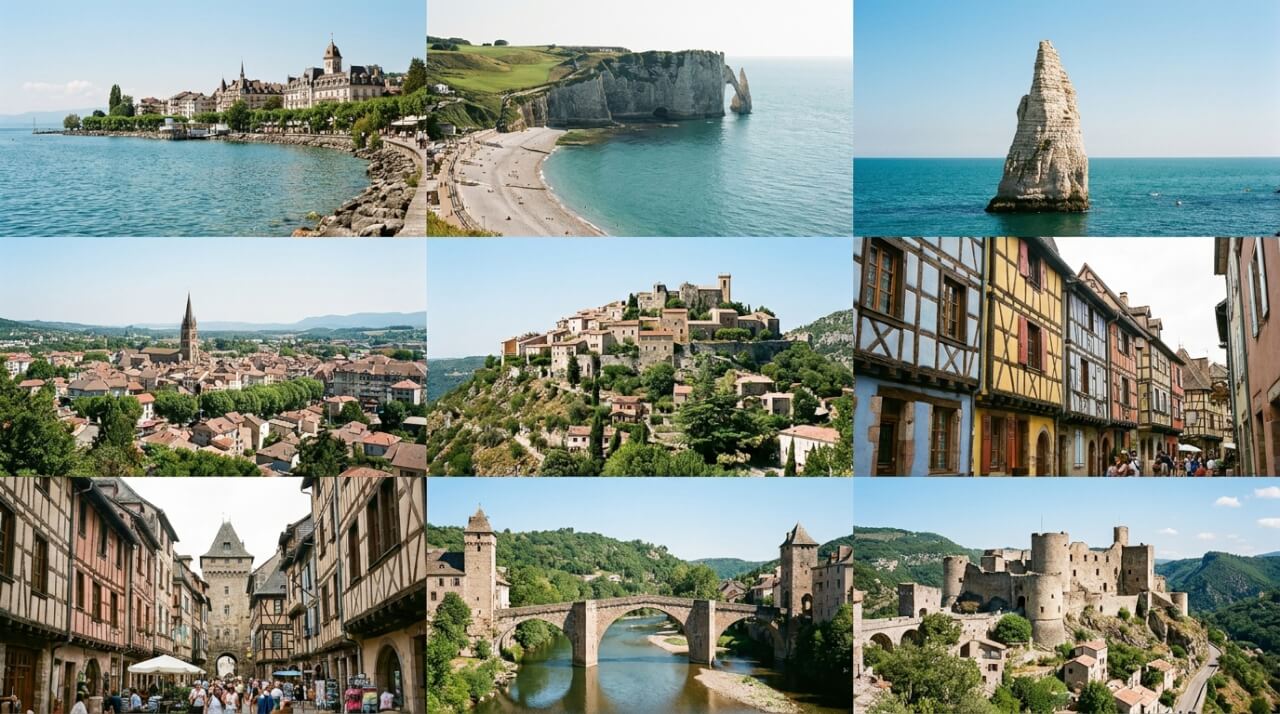 Les villes françaises commençant par E : un tour de France alphabétique
