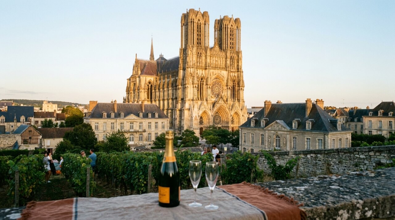 Reims, la cathédrale et le champagne